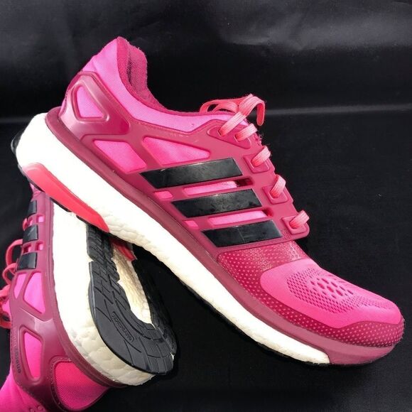 Pre Loved Adidas Energy Boost 2 Pink Magenta 9.5 US 42 EUR - Picture 5 of 15